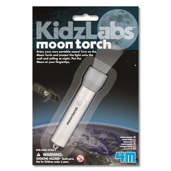 8503310 4M 00-03310 Aktivitetspakke, Moon Torch Kidz Labs 4M